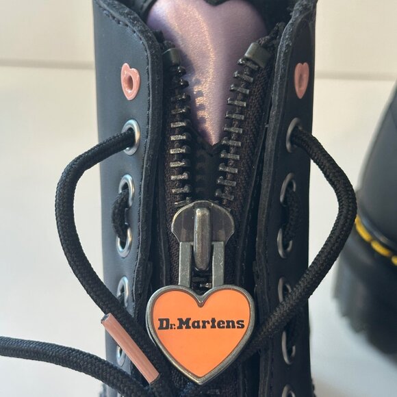 Dr. Martens Sinclair Leather Heart Platform Boots NWOB - Picture 8 of 8